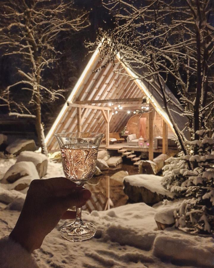 Gorska Osada Luxury Chalets Zakopane Poronin Extérieur photo