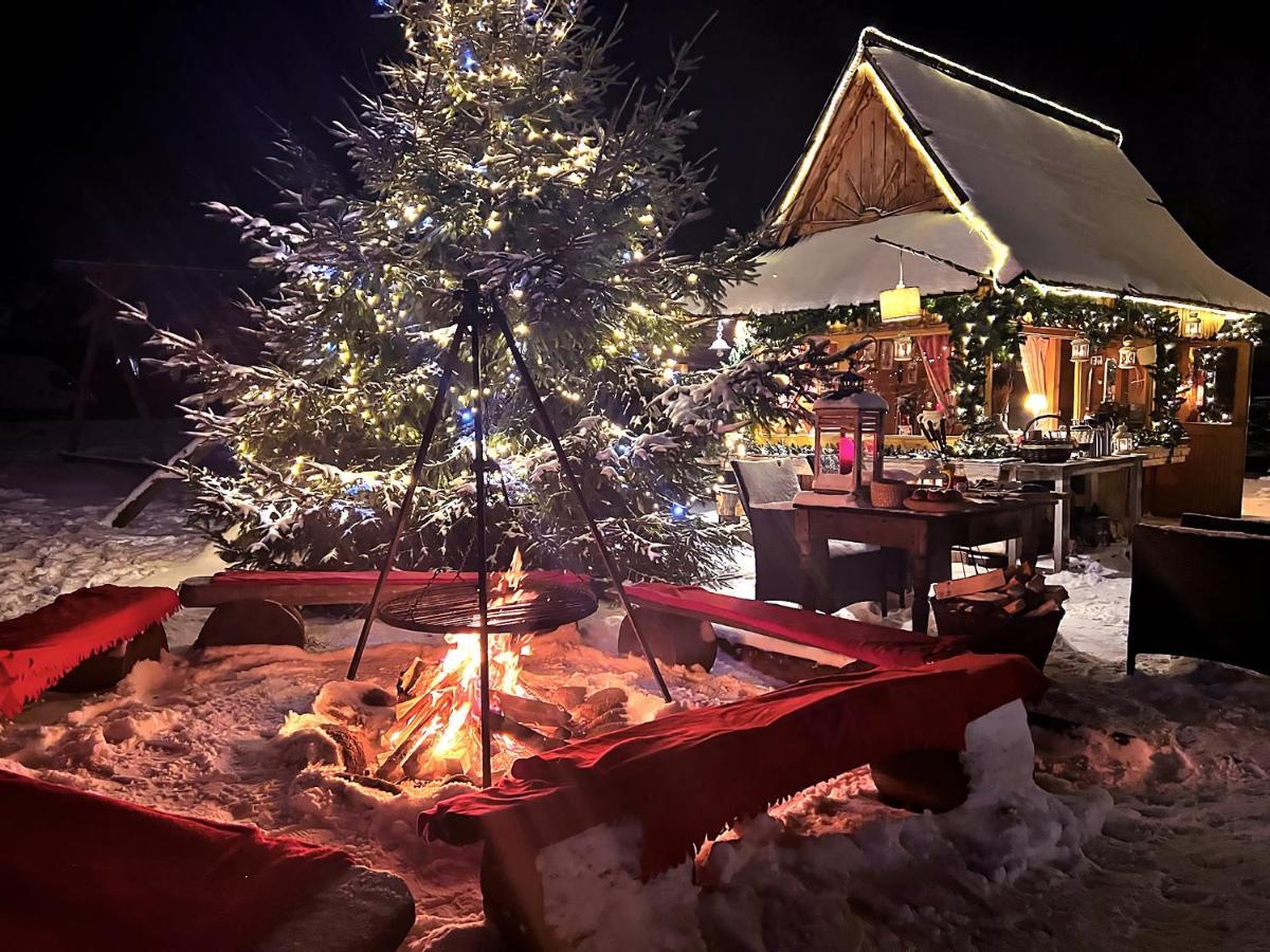 Gorska Osada Luxury Chalets Zakopane Poronin Extérieur photo