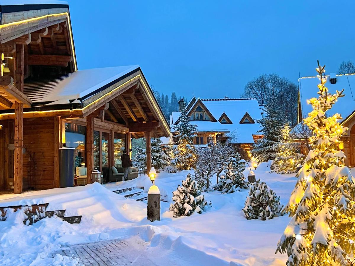 Gorska Osada Luxury Chalets Zakopane Poronin Extérieur photo