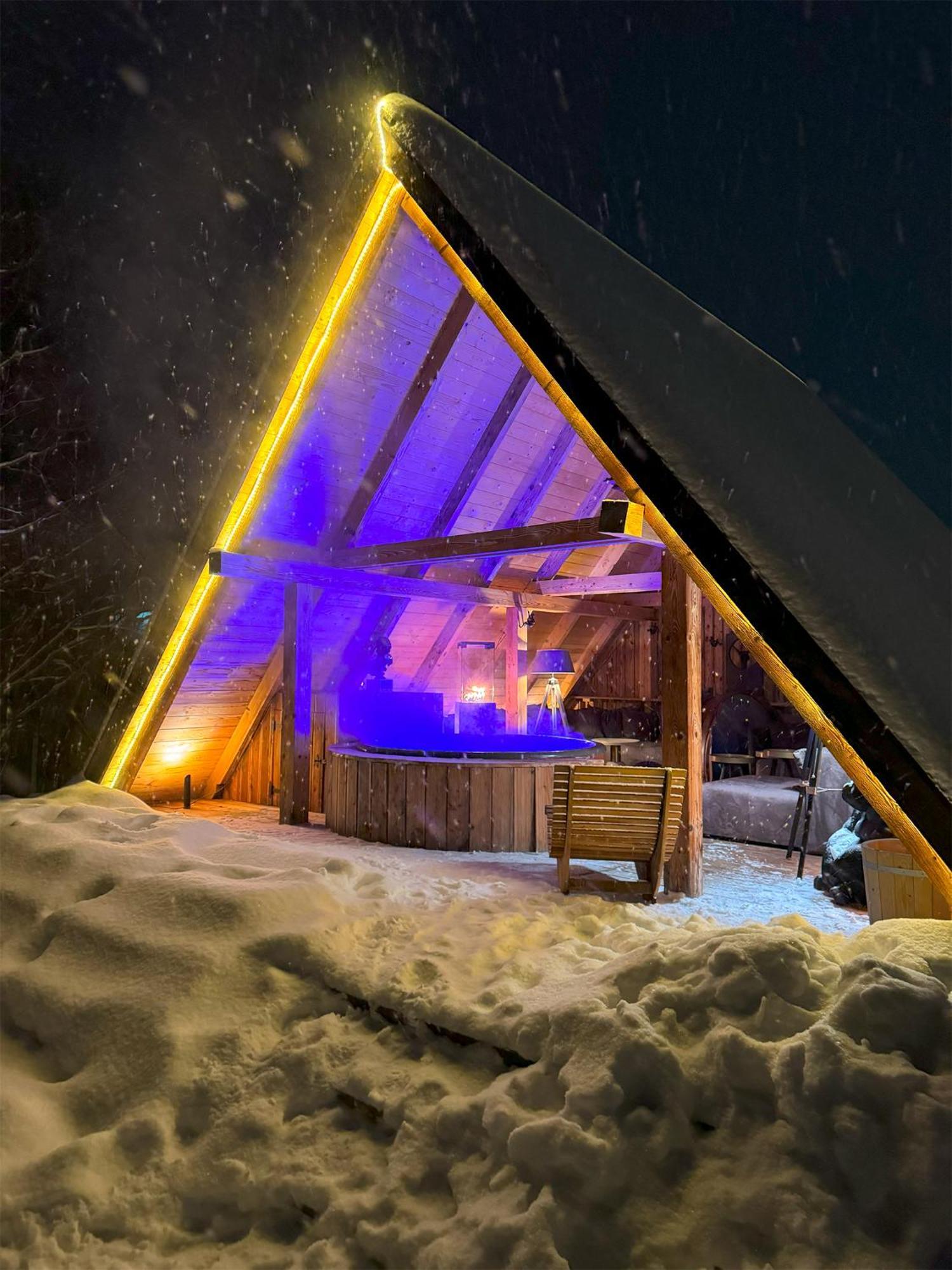 Gorska Osada Luxury Chalets Zakopane Poronin Extérieur photo