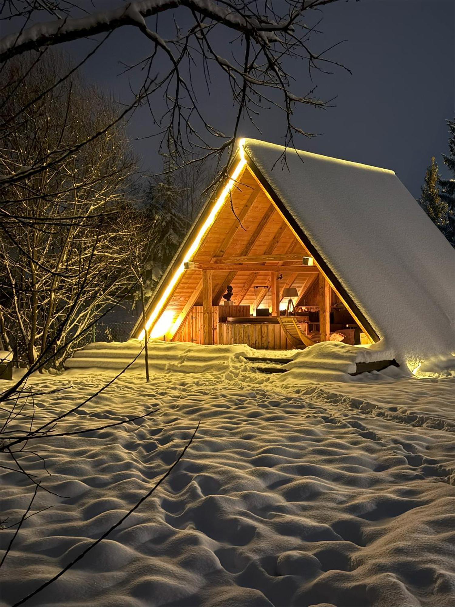 Gorska Osada Luxury Chalets Zakopane Poronin Extérieur photo