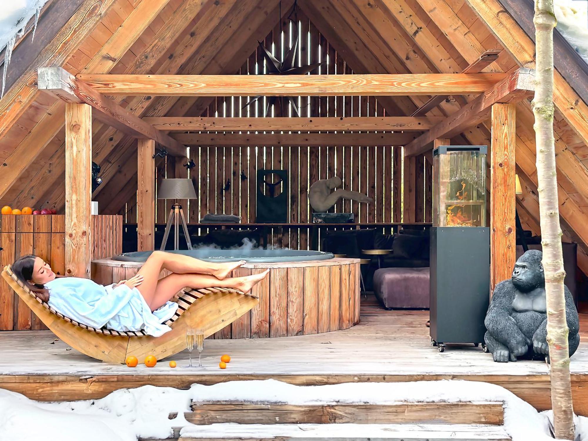 Gorska Osada Luxury Chalets Zakopane Poronin Extérieur photo
